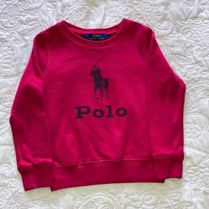 EUC Pink polo sweater!